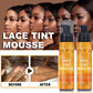 Lace Tint Mousse Waterproof Wig Tint Spray For Toupees Light Brown Wig Knots Healer Quick Dry Wig Grids Concealer No Residue