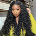 13x5 Lace Front Water Wave Human Hair Wig